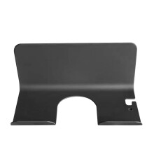 Hair Dryer Holder Wall Mounted No Drill Space Aluminum Organizer Rack for Bathroom Storage