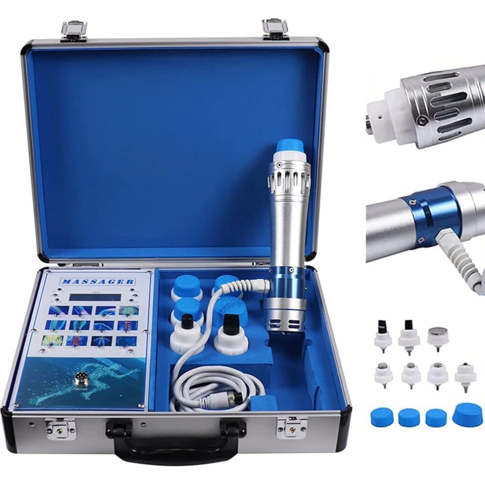 Portable Shockwave Therapy Machine for ED Treatment and Muscle Pain Relief with Adjustable Frequency