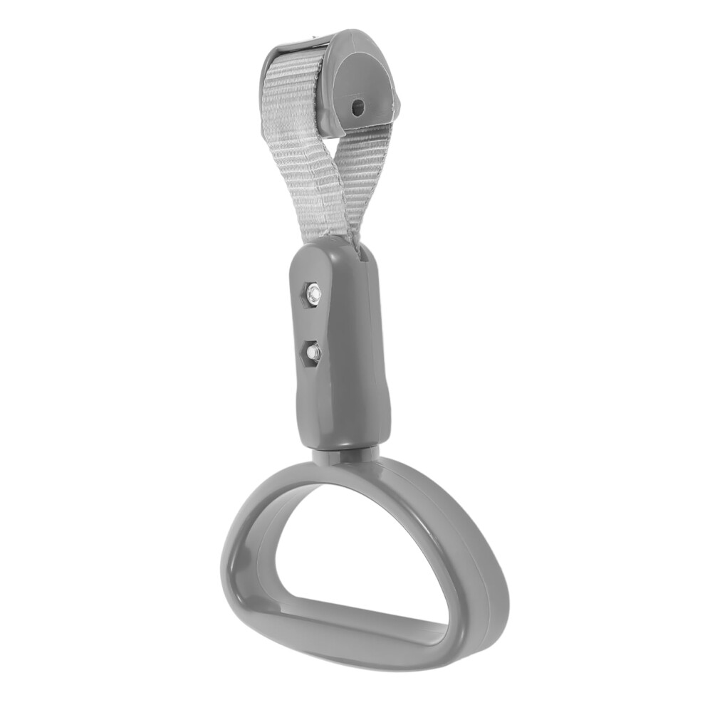 Car Assist Handle Ring With Ergonomic Grip For Enhanced Passenger Stability, Bus Hand Strap Grey 9053599575566