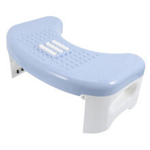 Toilet Foot Stool for Adults, Compact Bathroom Step for Improved Posture and Comfort