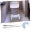 Toilet Foot Stool for Adults, Compact Bathroom Step for Improved Posture and Comfort 4