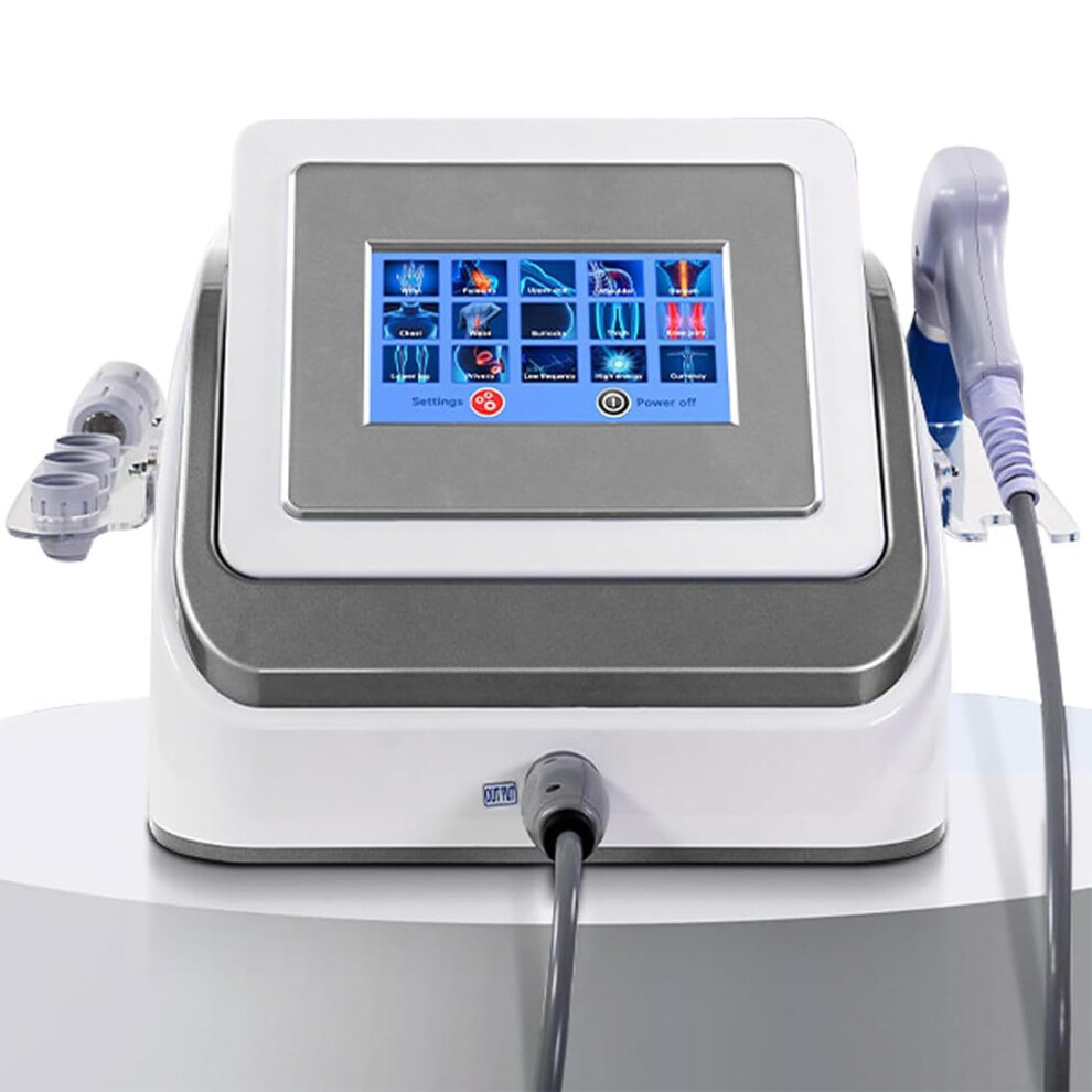 Shockwave Therapy Machine for Muscle Pain Relief and ED Treatment with Adjustable Intensity Modes