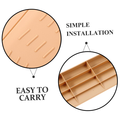 Plastic Robot Vacuum Threshold Ramp with AntiSlip Surface for Smooth Doorway Crossing 2