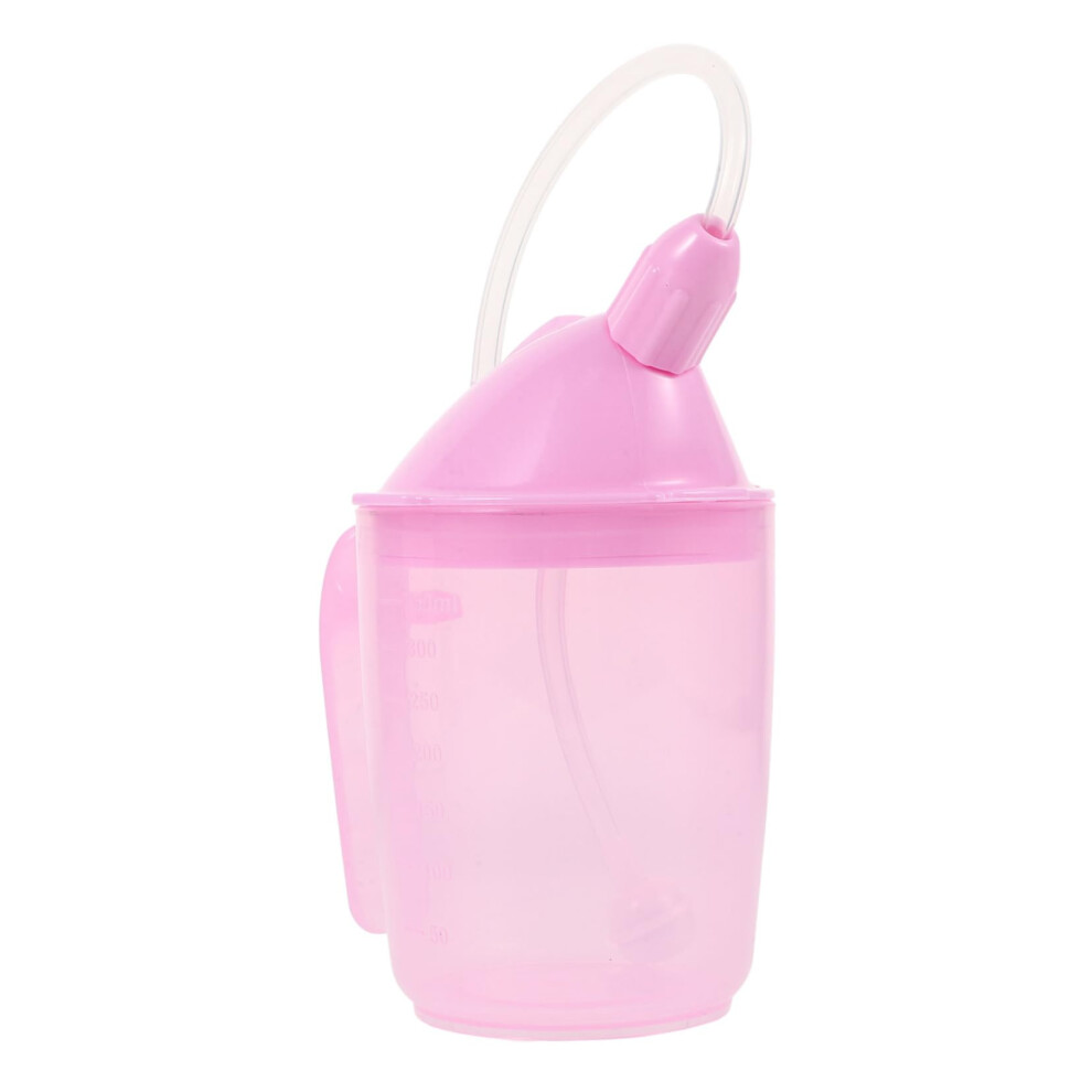 Adaptive Drinking Cup with SpillResistant Straw Lid and Ergonomic Handles for Elderly and Disabled Adults