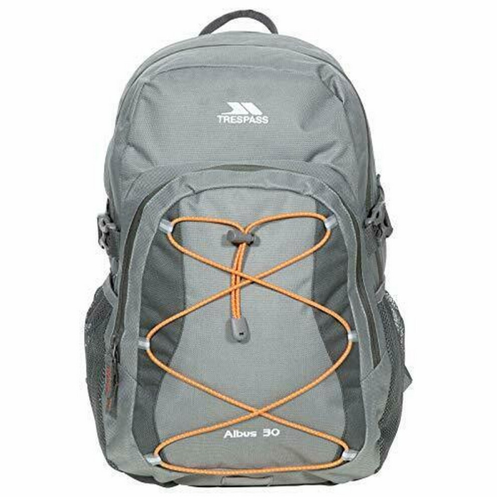 Trespass (One Size, Olive/Orange) Albus 30 Litre Casual Rucksack/Backpack