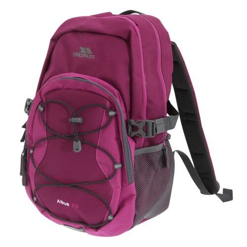Trespass (One Size, Grape Wine) Trespass Albus 30 Litre Casual Rucksack/Backpack