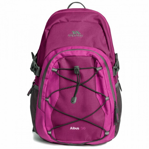 Trespass (One Size, Grape Wine) Trespass Albus 30 Litre Casual Rucksack/Backpack 2