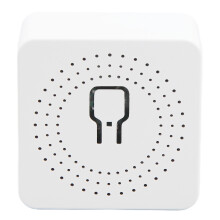 Smart WiFi-vægkontakt til hjemmeautomation, stemmestyret app, fjernbetjent timer, justerbar tidsplan, kompatibel med Google Assistant, Alexa,