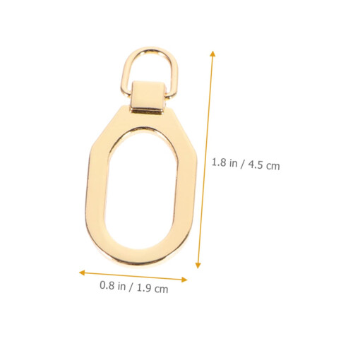 Zipper Pull Replacement Kit 12 Pack Durable Alloy Detachable Tabs for Bags Coats Backpacks 1