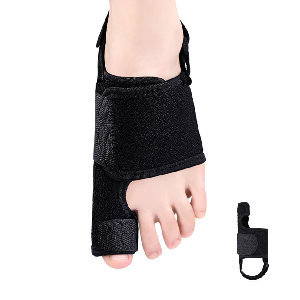 Big Toe Brace for Hallux Rigidus Relief Left Foot Support Splint with Motion Control and Shoe Fit