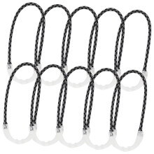 10Pcs Luminous Zipper Pulls Durable Rope Replacement for Jackets Backpacks Camping and Hiking