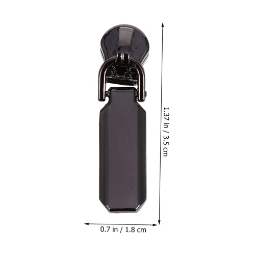 12pcs Durable Metal Zipper Pull Replacement for Backpacks Coats Sportswear Quick 2