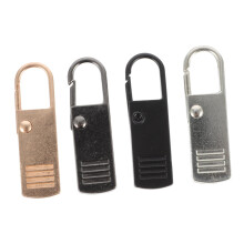 WearResistant Metal Zipper Pull Replacement Kit 4 Pcs for Bags, Jackets and Clothing