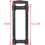 Luggage Handle Replacement Telescopic Suitcase Handle Sturdy Construction Easy Installation 5