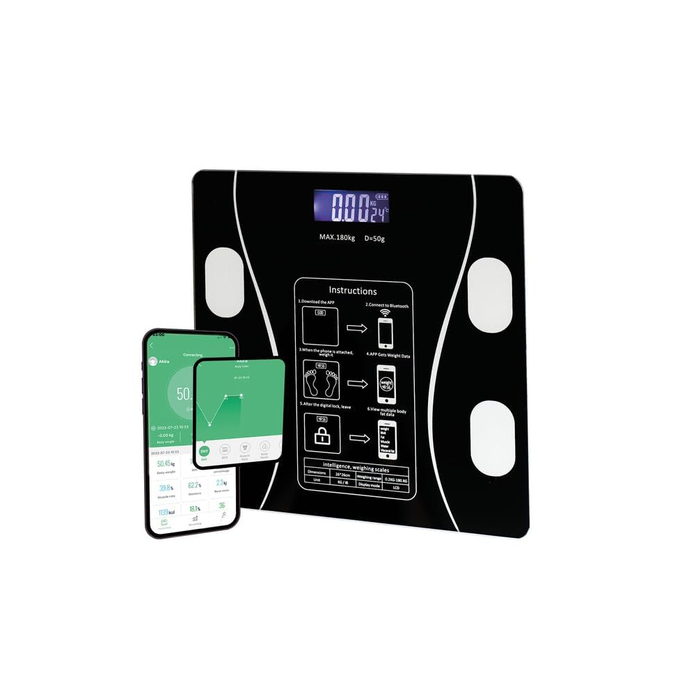 Digital Body Weight Scale with Body Fat Measurement, Smart Bathroom Scale, FSA HSA Eligible
