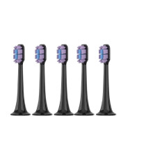 Electric Toothbrush Replacement Heads Soft Bristles 5 Pack SnapOn Compatible with T700