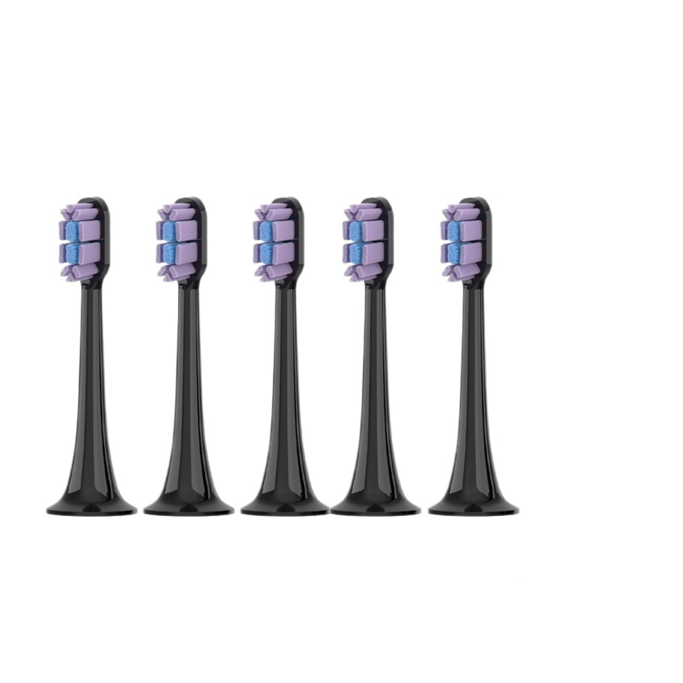 Electric Toothbrush Replacement Heads Soft Bristles 5 Pack SnapOn Compatible with T700