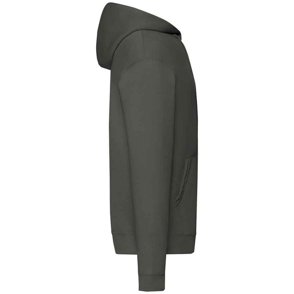 Fruit Of The Loom (Xxl, Light Graphite) Mens Hooded Sweatshirt Multicoloured