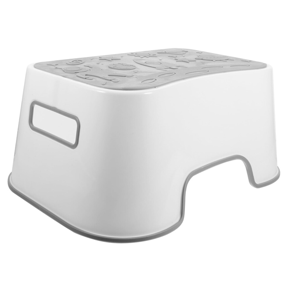 Toilet Step Stool with NonSlip Base for Kids and Adults, Durable Compact Potty Training Aid