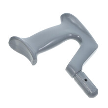 Cane Replacement Handle with Ergonomic Grip, Universal Fit Plastic Bow Style Crutch Handle Grip