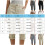 Γυναικείο παντελόνι Cargo Capri Capri Παντελόνι Dressy Joggers Casual με τσέπες και φαρδιά 3