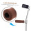 2Pcs Ergonomic NonSlip Cane Handle Grip Covers for Elderly Comfortable Walking Stick Wraps 4