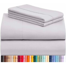 Σετ Σεντόνια Deep Pocket 16" Οικολογικό Δροσιστικό Γκρι Dove