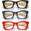 Oprah Style Reading Glasses Blue Light Blocking Square 1