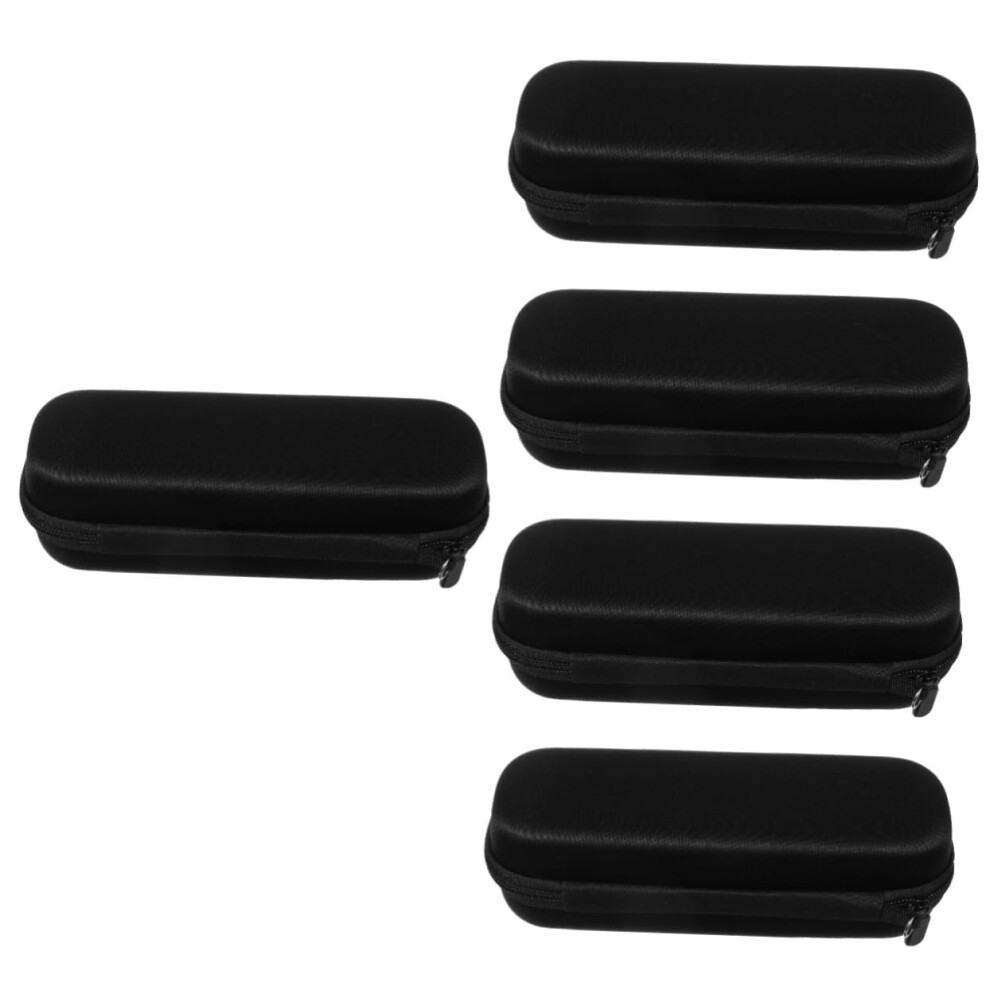 FRCOLOR 5pcs Electric Toothbrush Travel Case Set with Protective Storage and Accessory Organizer