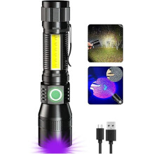 ZCUV 3-in-1 Magnetische wiederaufladbare UV-Taschenlampe