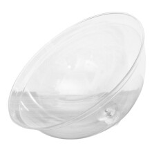 Coperchio rotondo in acrilico per alimenti da cucina, 25 cm