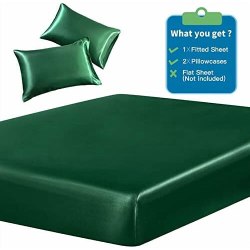 3-delt satenglakensett i king size 2