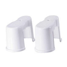 2pcs NonSlip Plastic Toilet Stool for Adults and Kids Ergonomic Bathroom Footrest