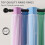 Cortinas infantis blackout nas cores verde, roxo e azul, conjunto de 2 peças (52 x 45 polegadas) – Compatíveis com decoração de berçário, 4