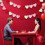 Valentine's Day Heart Garland Banner 9.8ft 4