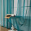 Ensfargede, transparente gardiner i polyester, 2 paneler, 137 x 237 cm 5