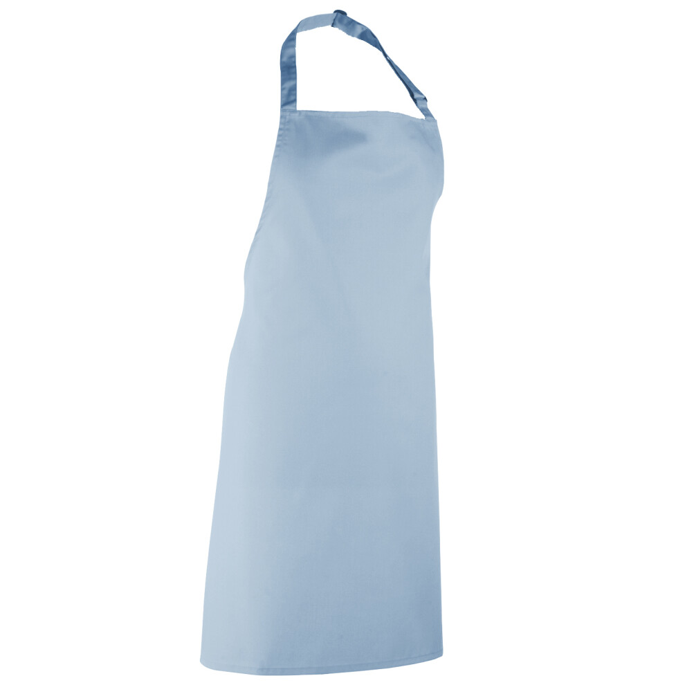 Premier (One Size, Light ) Colours Bib Apron / Workwear Blue