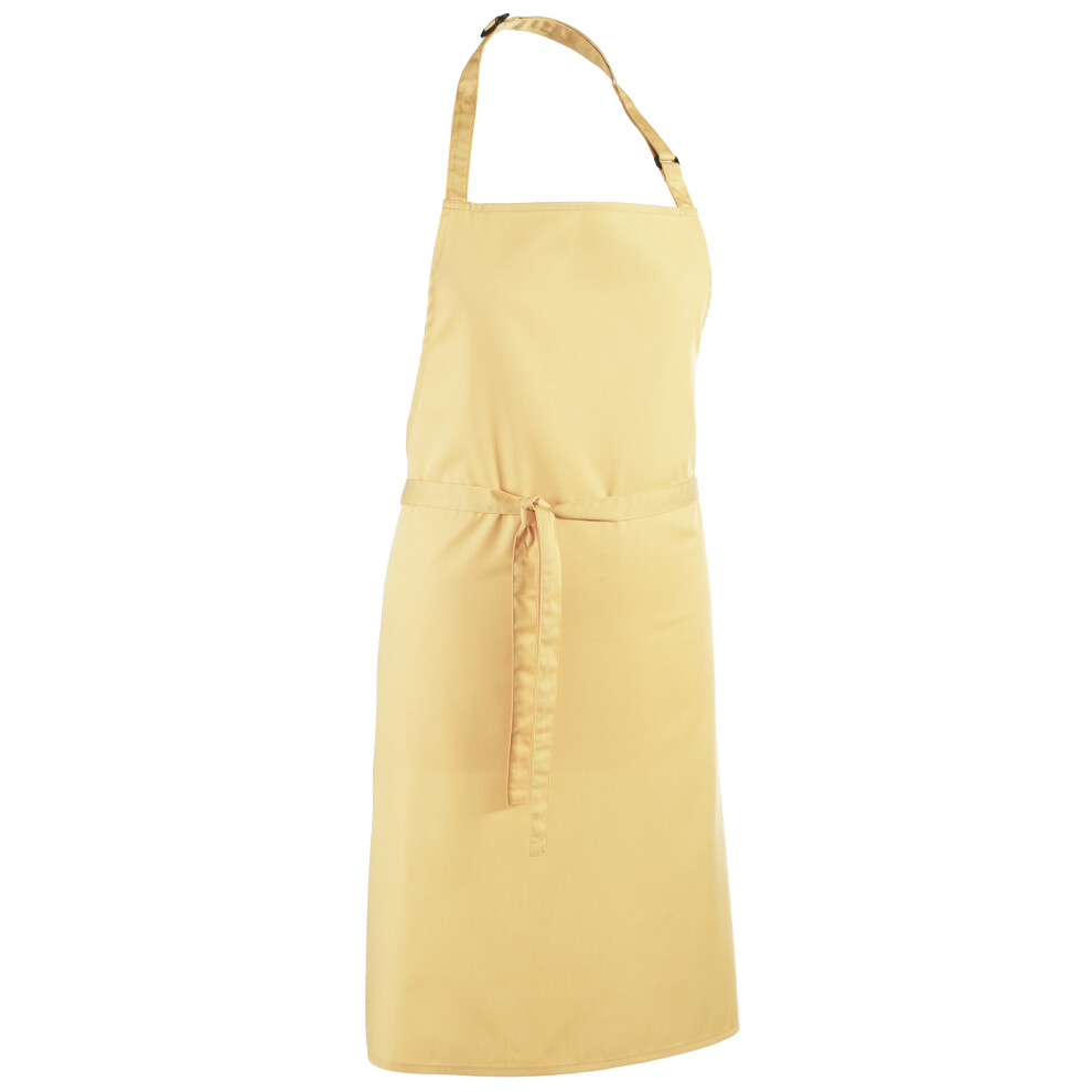 Premier (One Size, Lemon) Colours Bib Apron / Workwear Multicoloured