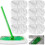 Opvise Flat Mop Cloth Wet Dry Διπλής Χρήσης Εξαιρετικά Μαλακό Πυκνωμένο Ελαστικό Κοραλί 1