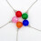 Crystal fan pull chain 2 pcs 21 inch beaded pendant 4