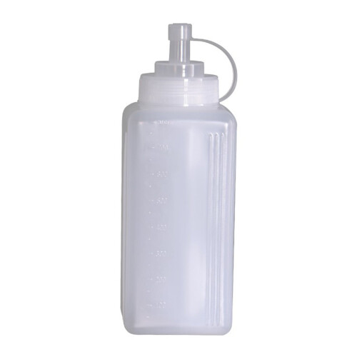 Μπουκάλι σάλτσας 800ml Μεγάλο διαμέτρημα από πλαστικό πλαστικό οικιακό μπουκάλι