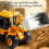Kids' Engineering Toy Bulldozer and Excavator – Durable 7