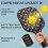 Σετ κουπιών Pickleball με ρακέτες από fiberglass σε floral σχέδια, 2 μπάλες και τσάντα – 2