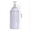Μπουκάλι σάλτσας 800ml Μεγάλο διαμέτρημα από πλαστικό πλαστικό οικιακό μπουκάλι 6