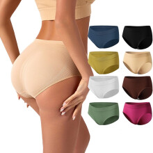 Lenjerie intimă din bumbac pentru femei, culoare solidă, model Patchwork, chiloți, lenjerie intimă, chiloți de bikini