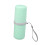 Wheat Straw Travel Toothbrush Case with Separate Storage, Lightweight Toothpaste Holder Cup 1