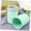 Wheat Straw Travel Toothbrush Case with Separate Storage, Lightweight Toothpaste Holder Cup 2