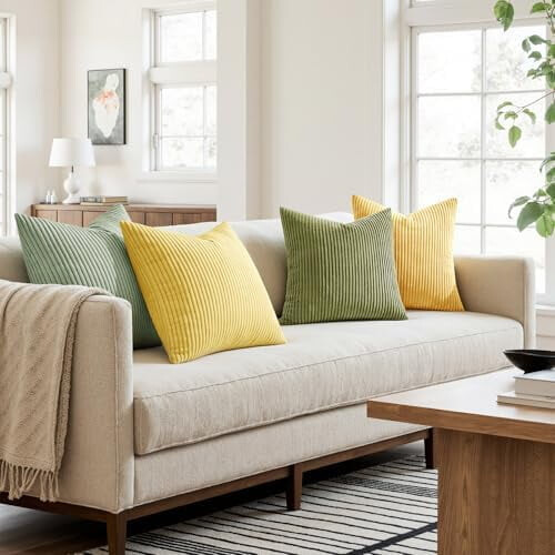 Μαξιλαροθήκες Boho από κορδόνι 22x22 ιντσών, σετ 4 τεμαχίων 2