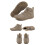 Botas de neve quentes, forradas e grossas, para homem e mulher. 8