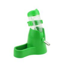 FAMTKT3In1 Porta bottiglia d'acqua per criceti da 80 ml con base a forma di casetta per piccoli animali domestici